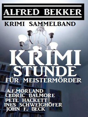 cover image of Krimistunde für Meistermörder